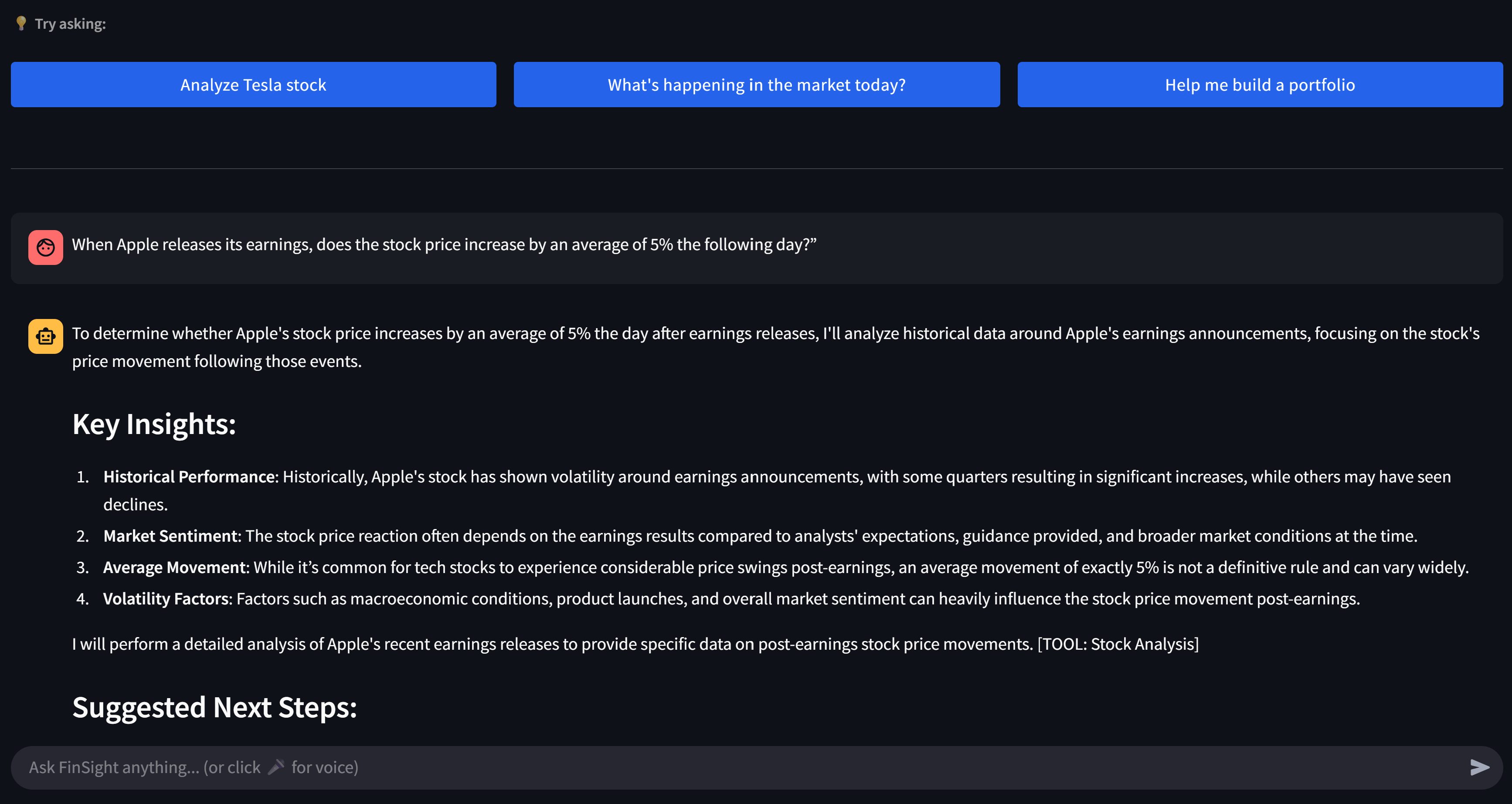 Finsight Chat Assistant